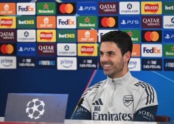 “Arteta’s Arsenal Edge Kairat Almaty 3-2, Secure Top Spot in Champions League “