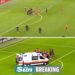 Medics Swarm Onto Pitch As Star Knocked Out And Another Rushed To Hospital In Horror Clash Of Heads