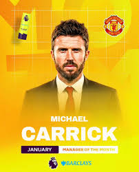 CARRICK’S MIDFIELD MAGIC: Former Manchester United Star Michael Carrick Wins January Manager of the Month Award